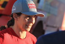 Elisabete Jacinto piloto da camião no Africa Eco Race