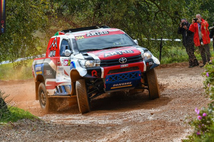 Alejandro Martins na luta pela vitória na Baja de Loulé