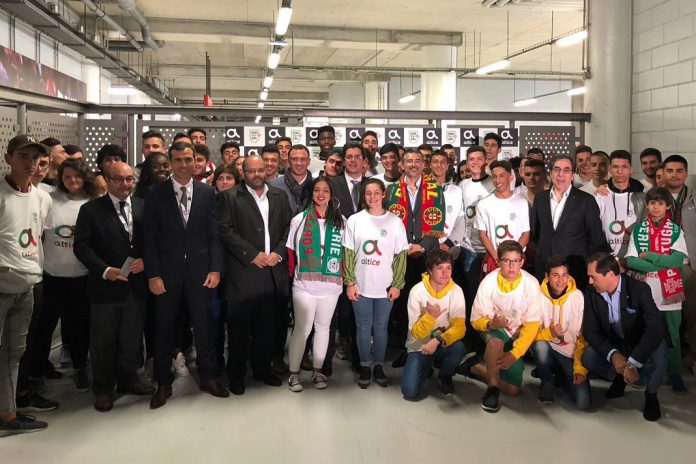 Altice Portugal leva 100 alunos do Desporto Escolar ao jogo Portugal - Argélia