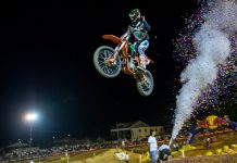 Supercross Poutena 2018 coloca na frente Hugo Basaúla