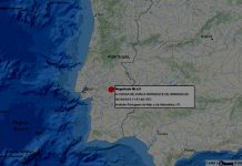 Sismo de 4,9 com epicentro em Arraiolos fez-se sentir hoje em Portugal