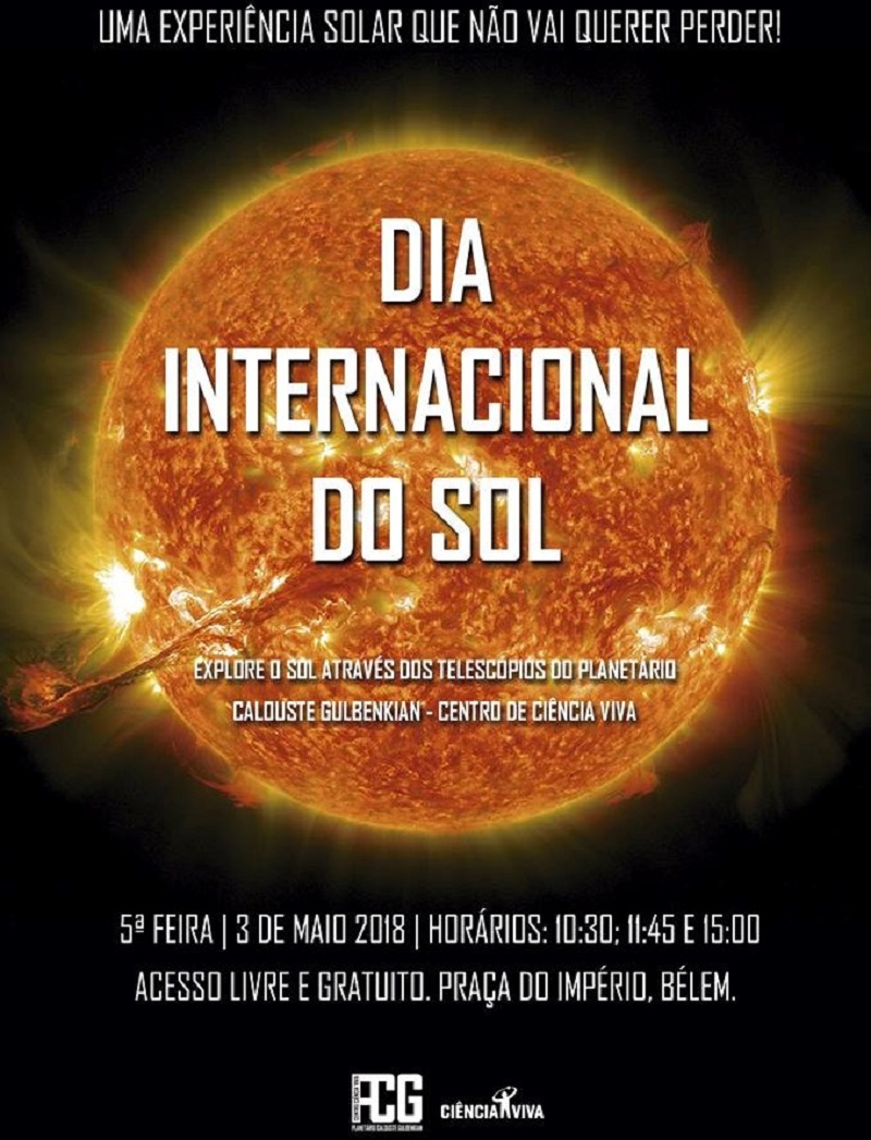 Dia Internacional do Sol assinalado pelo Planetário Calouste Gulbenkian 