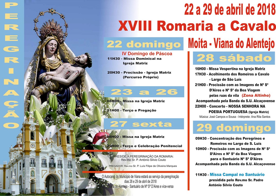 Romaria a Cavalo Moita-Viana do Alentejo 2018