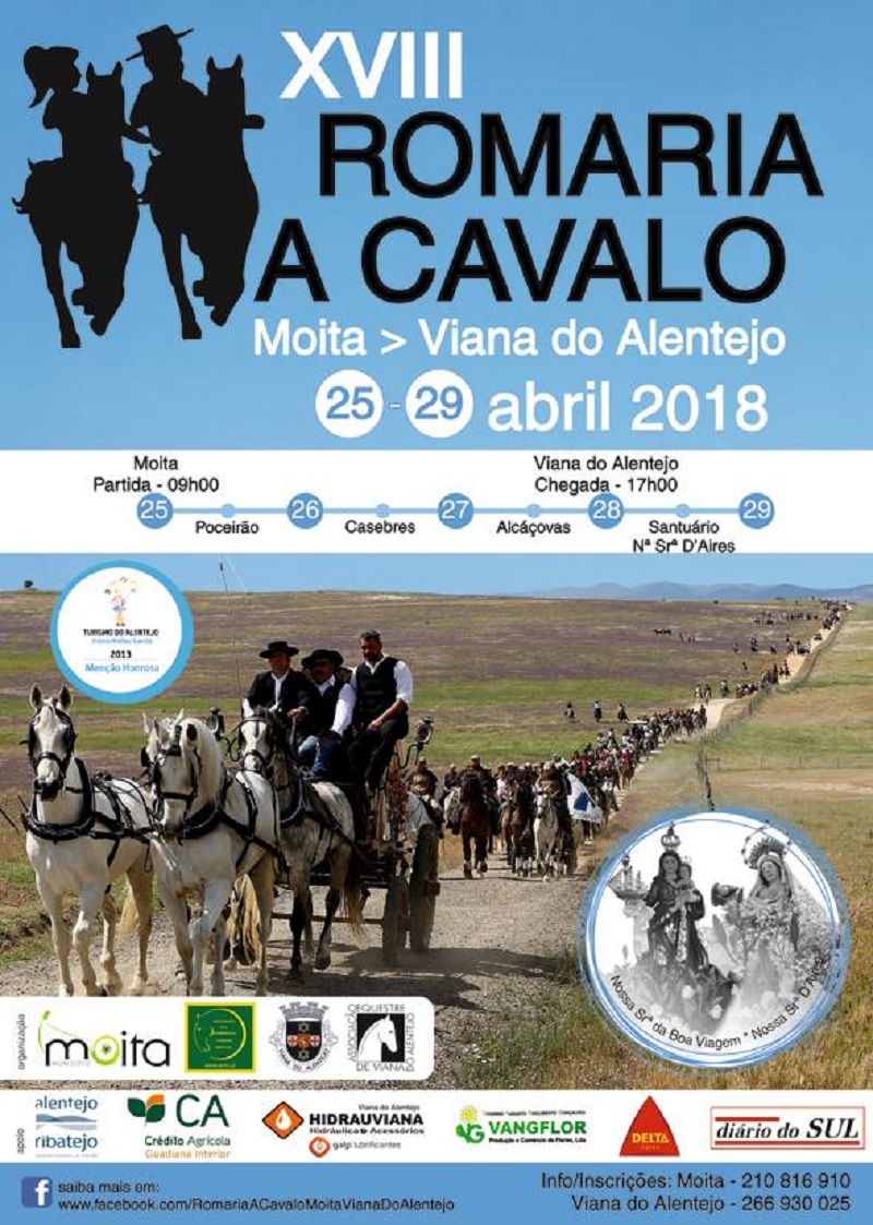 Romaria a Cavalo Moita-Viana do Alentejo 2018