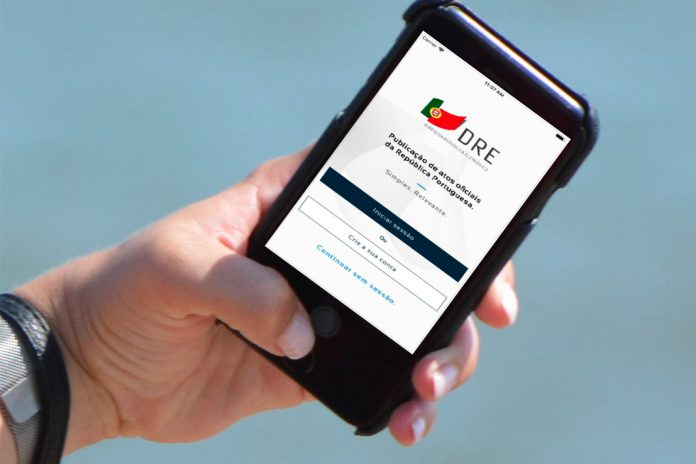 Diário da República Eletrónico com nova App para smarthone