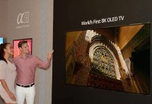 LG apresenta televisor OLED de 8K de grande dimensão na IFA 2018