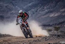 Mário Patrão, o piloto da KTM, termina Panáfrica em 2º lugar