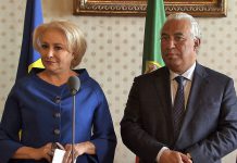 Primeira-ministra da Roménia em Portugal para aumentar cooperação bilateral