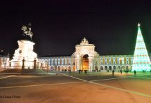 Luzes de Natal em Lisboa, um passeio pela baixa pombalina