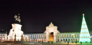 Luzes de Natal em Lisboa, um passeio pela baixa pombalina