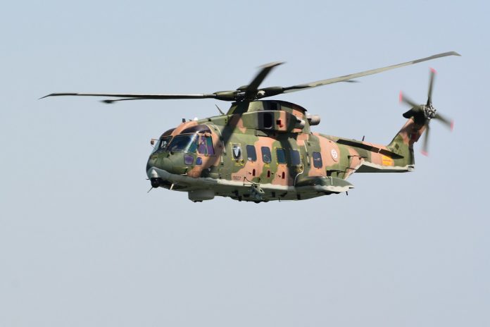 Helicóptero EH-101 da Força Aérea Portuguesa