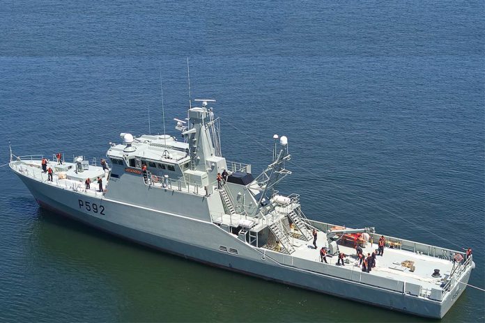 Marinha tem novo navio patrulha costeiro, o ‘Mondego’