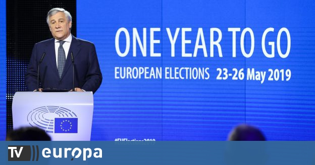 Eleições europeias em maio de 2019 - TV Europa