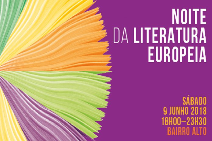 Noite da Literatura Europeia no Bairro Alto em Lisboa