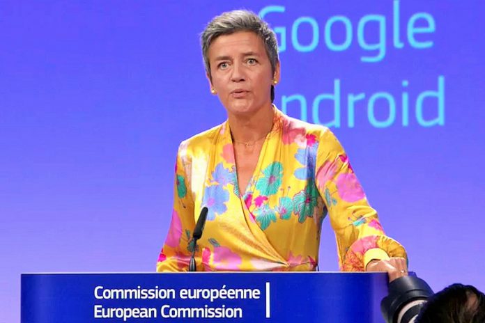 Google multada pela Comissão Europeia em 4,34 mil milhões de euros