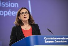 União Europeia quer modernizar a Organização Mundial do Comércio. Cecilia Malmström.