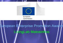 LivingLab Matosinhos na fase final dos European Enterprise Promotion Awards