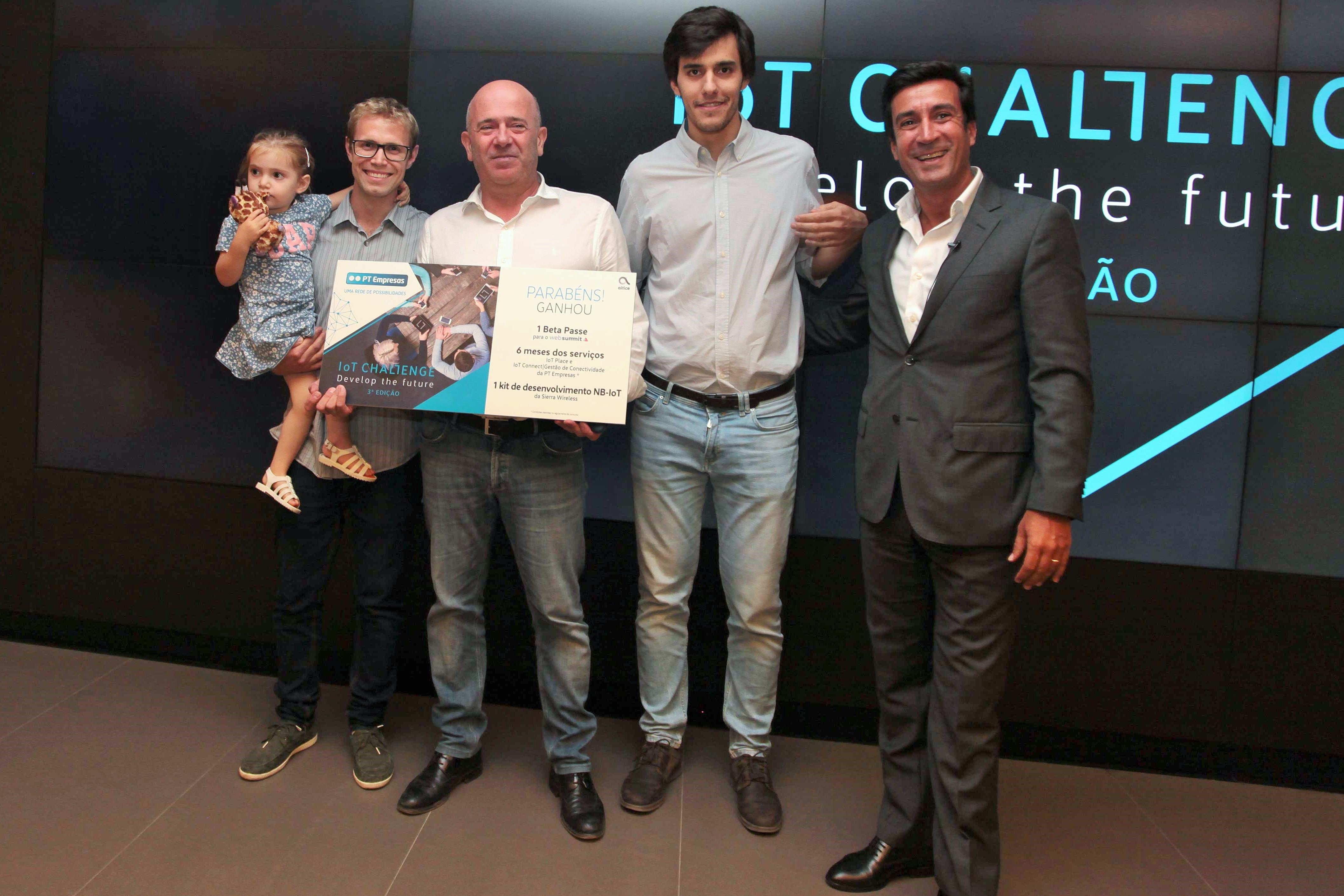 Projetos vencedores do IoT Challenge 2018
