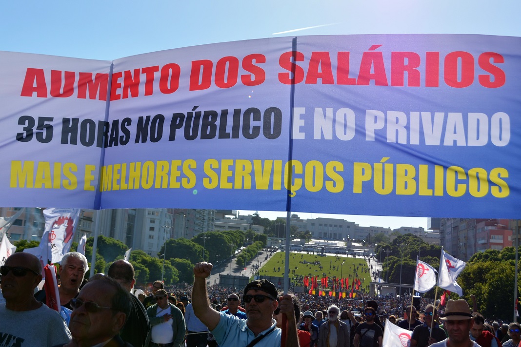 CGTP-IN reivindica no 1º de Maio um salário mínimo de 850 euros 