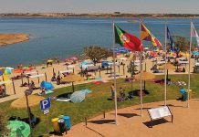 Praia fluvial de Monsaraz é a primeira, do interior, a hastear a bandeira azul