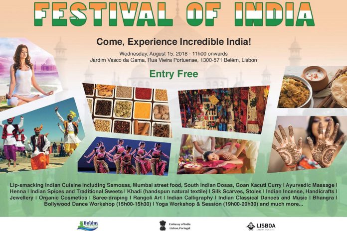 Festival da Índia, em Belém, Lisboa