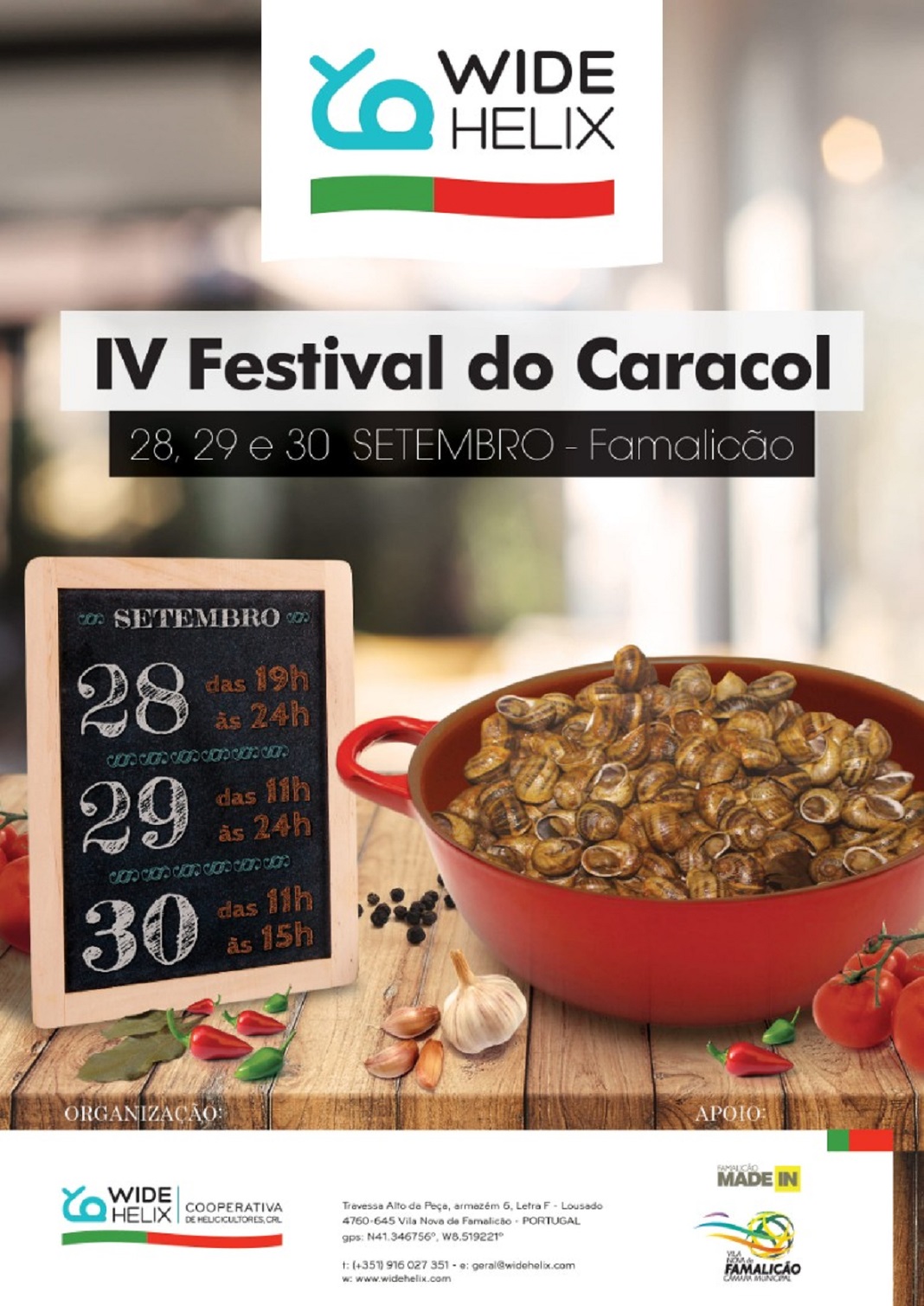 Festival do Caracol em Famalicão