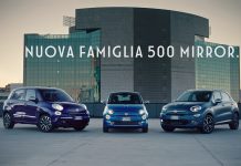 Fiat 500 Mirror vai no ‘ar’