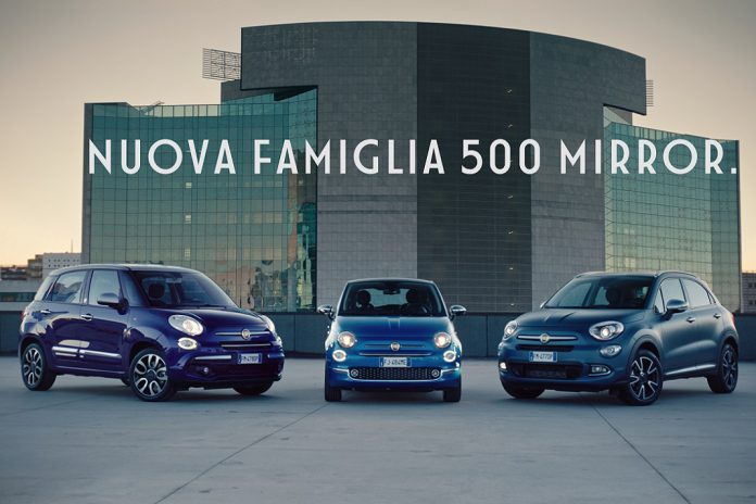 Fiat 500 Mirror vai no ‘ar’