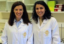 Cafeína protege células da retina. Ana Raquel Santiago, coordenadora e raquel Boia, primeira autor do estudo