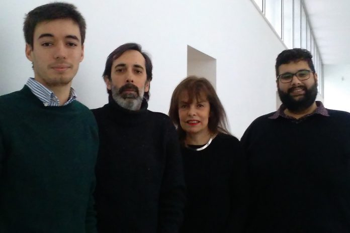 Investigadores do projeto DENSER da UC: Filipe Assunção, Penousal Machado, Bernardete Ribeiro e Nuno Lourenço (esquerda para a direita)