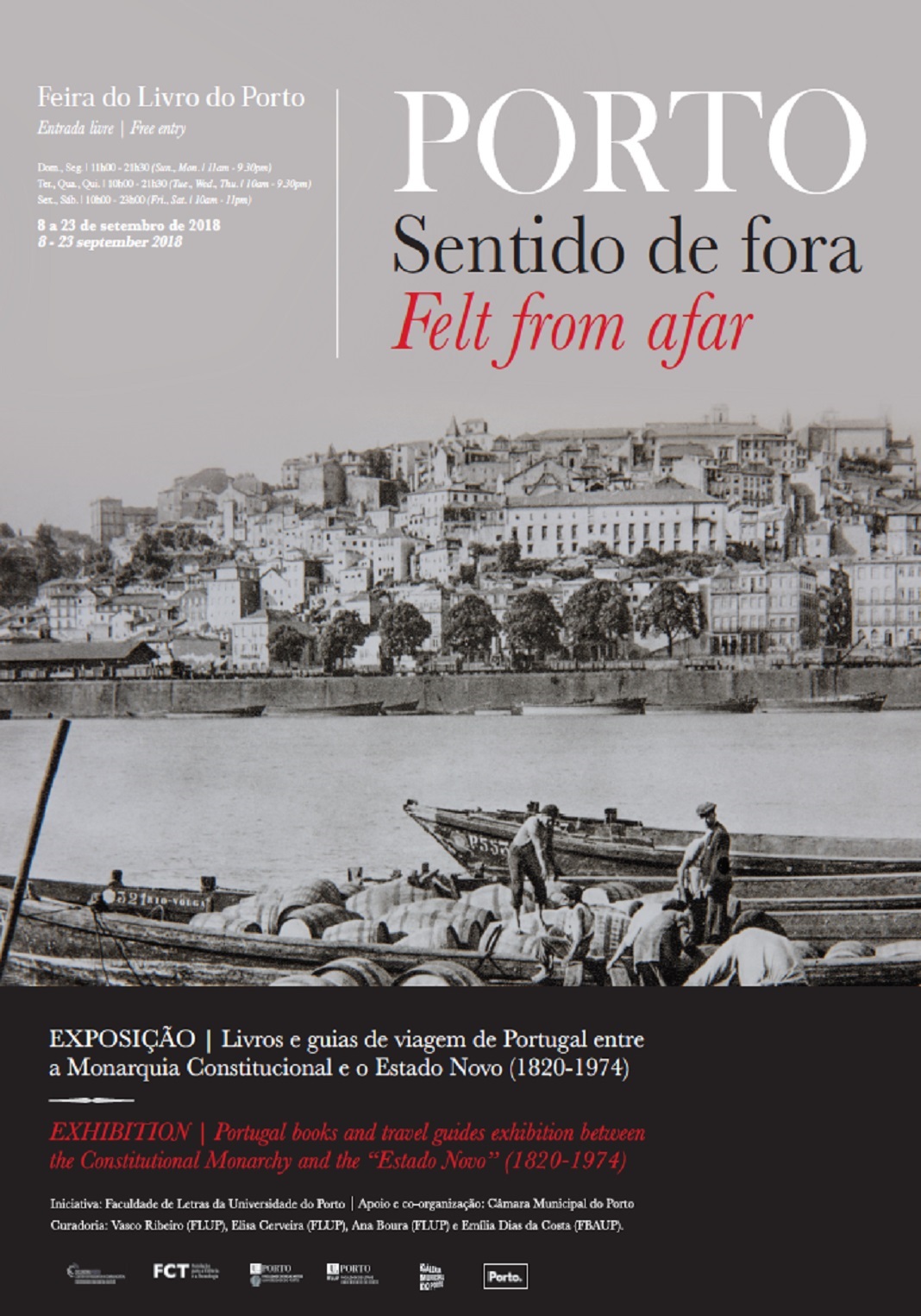 Feira do Livro do Porto com exposição “Porto sentido de fora”