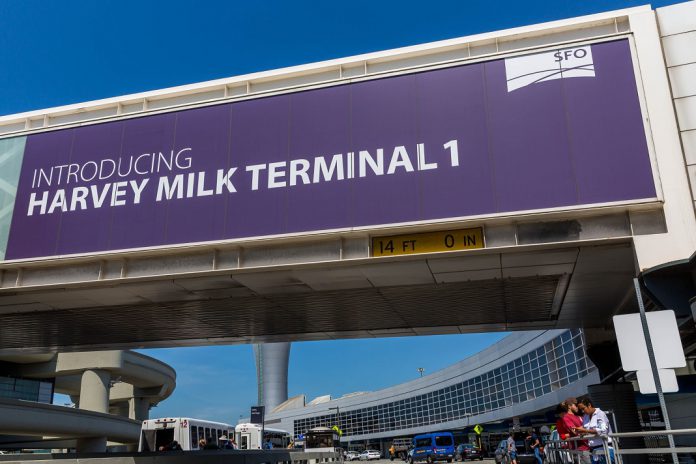 Terminal do Aeroporto Internacional de São Francisco recebe nome de líder LGBTQ+