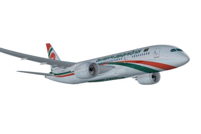 Biman Bangladesh Airlines encomenda dois aviões Boeing 787-9 Dreamliner