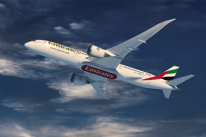 Emirates encomenda 30 aviões Boeing 787 Dreamliner