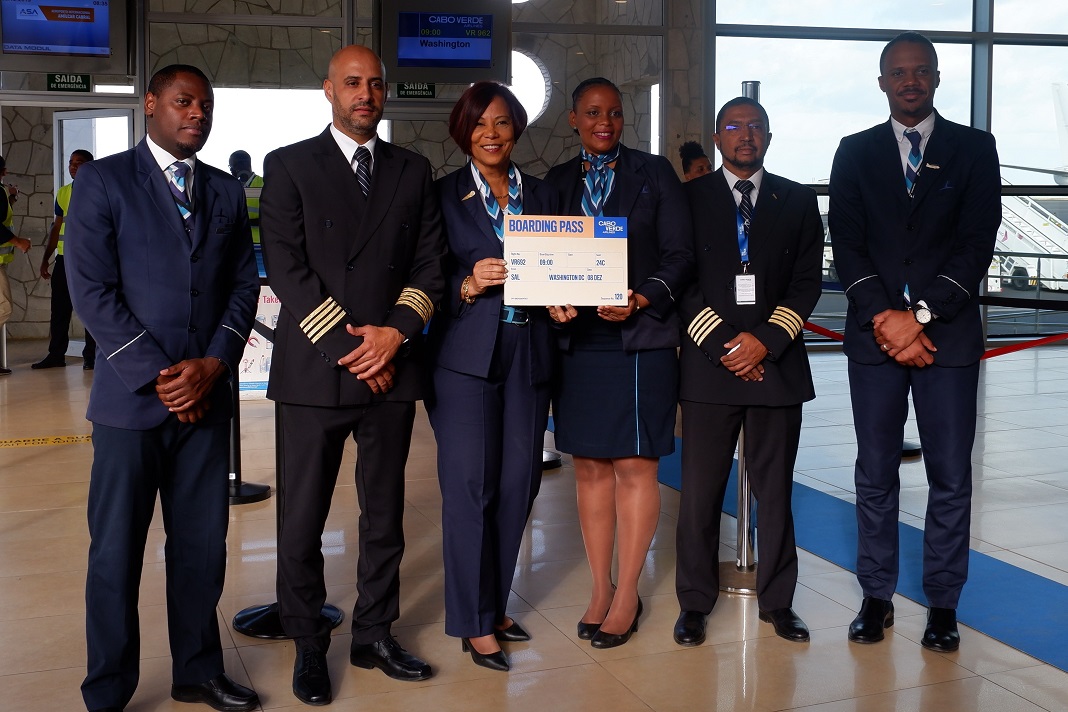 Cabo Verde Airlines inicia voos para Washington, D. C.
