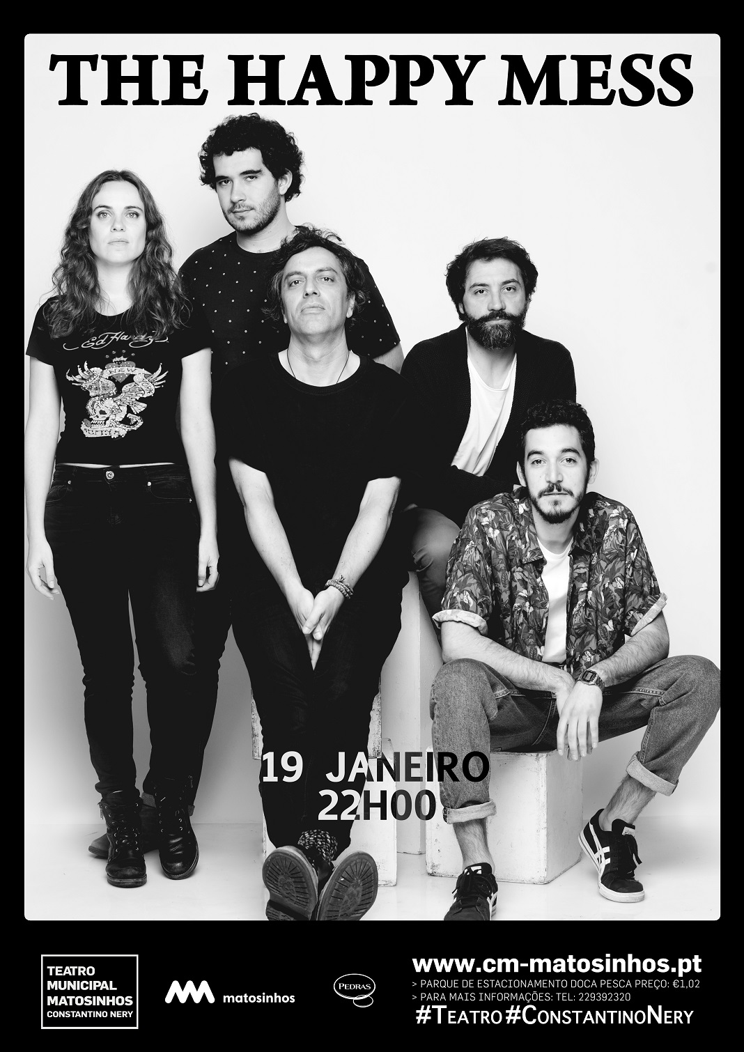 The Happy Mess com concerto no Teatro Municipal de Matosinhos