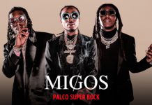 Migos no Super Bock Super Rock no dia 20 de julho