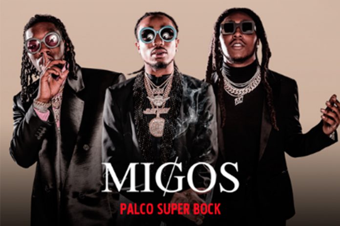 Migos no Super Bock Super Rock no dia 20 de julho