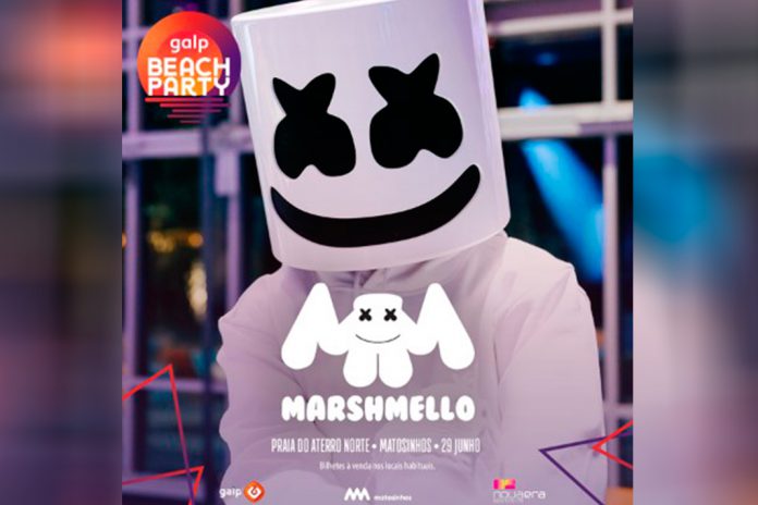 Marshmello atua dia 29 de junho na Galp Beach Party