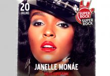 Janelle Monáe no Super Bock Super Rock a 20 de julho