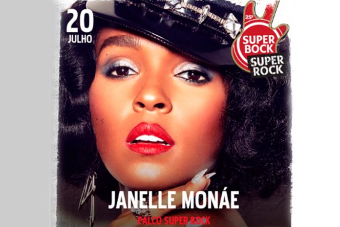 Janelle Monáe no Super Bock Super Rock a 20 de julho