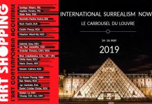 Projeto da Surrealism Now de Santiago Ribeiro no Carrousel do Louvre