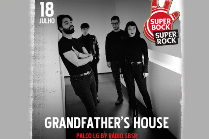 Grandfather’s House no Super Bock Super Rock a 18 de julho