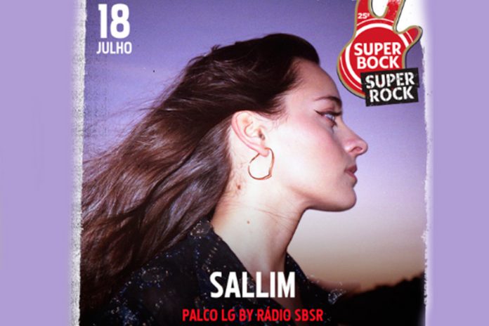 Sallim no Super Bock Super Rock a 18 de julho