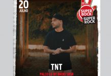 Rapper TNT no Super Bock Super Rock a 20 de julho