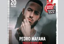 Pedro Mafama confirmado no Super Bock Super Rock a 20 de julho