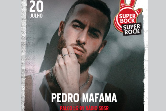 Pedro Mafama confirmado no Super Bock Super Rock a 20 de julho