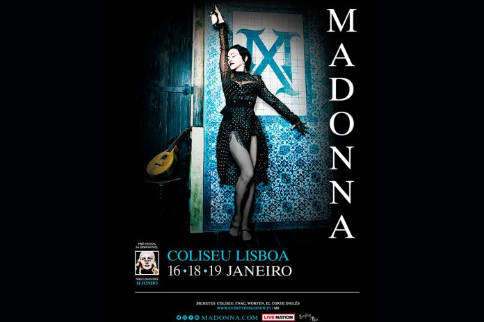 Bilhetes para Madonna no Coliseu de Lisboa já estão à venda