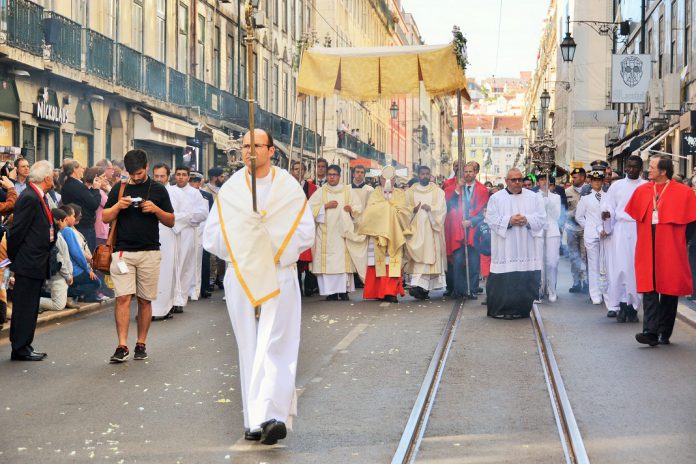 Procissão do Corpo de Deus em Lisboa