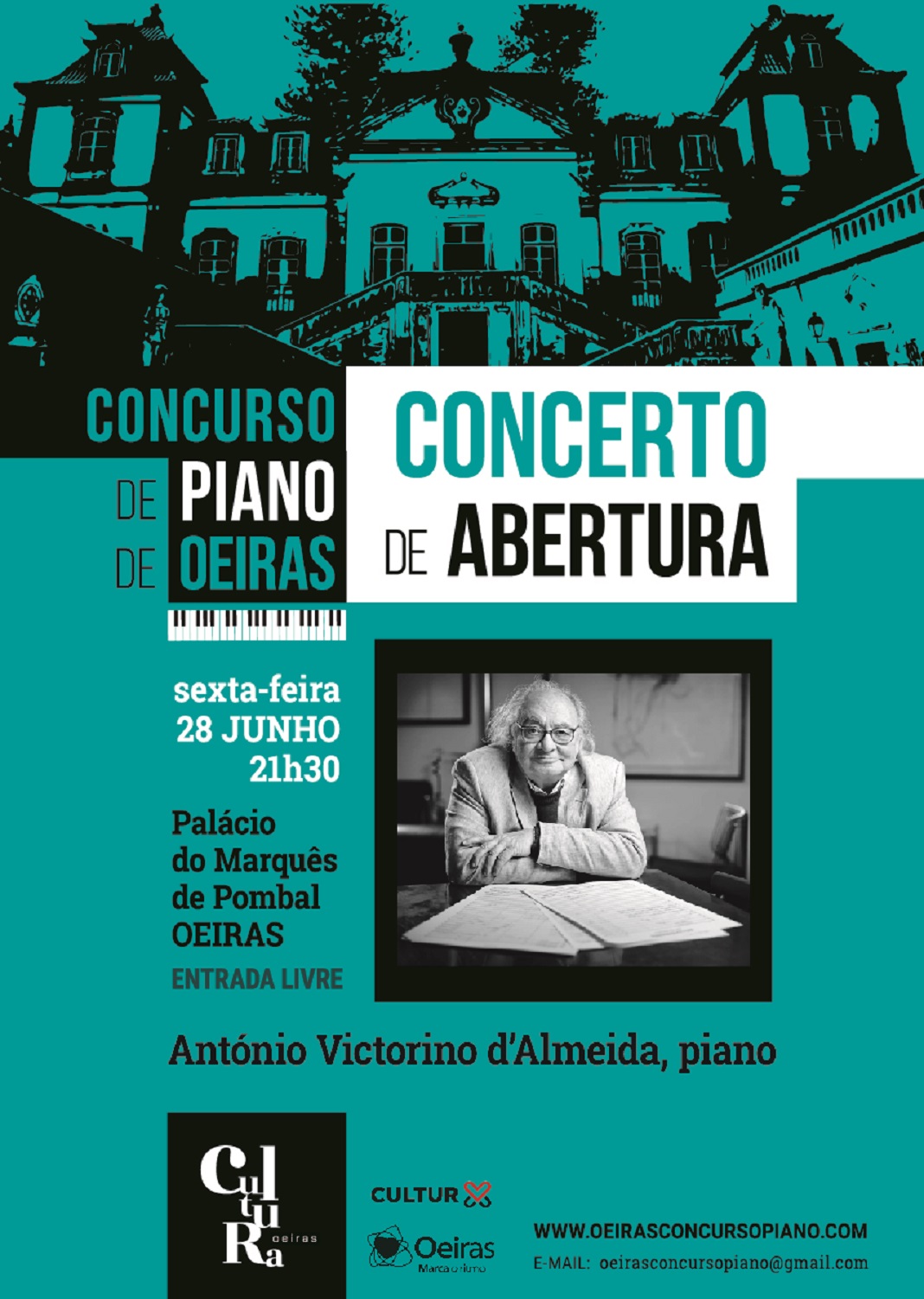 Maestro António Victorino d’Almeida dá concerto em Oeiras